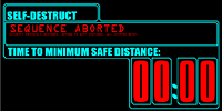 Self-Destruct Aborted