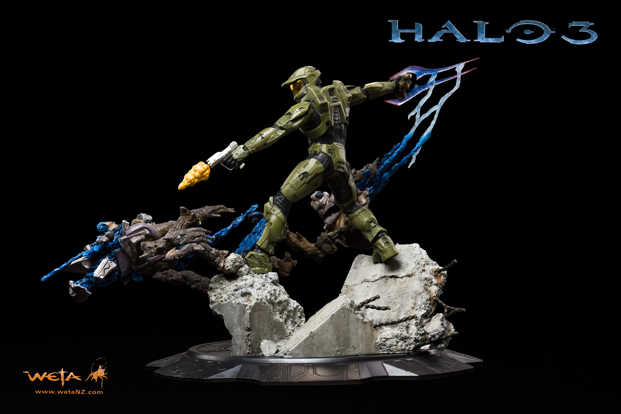 Weta Limited Edition Halo Statues