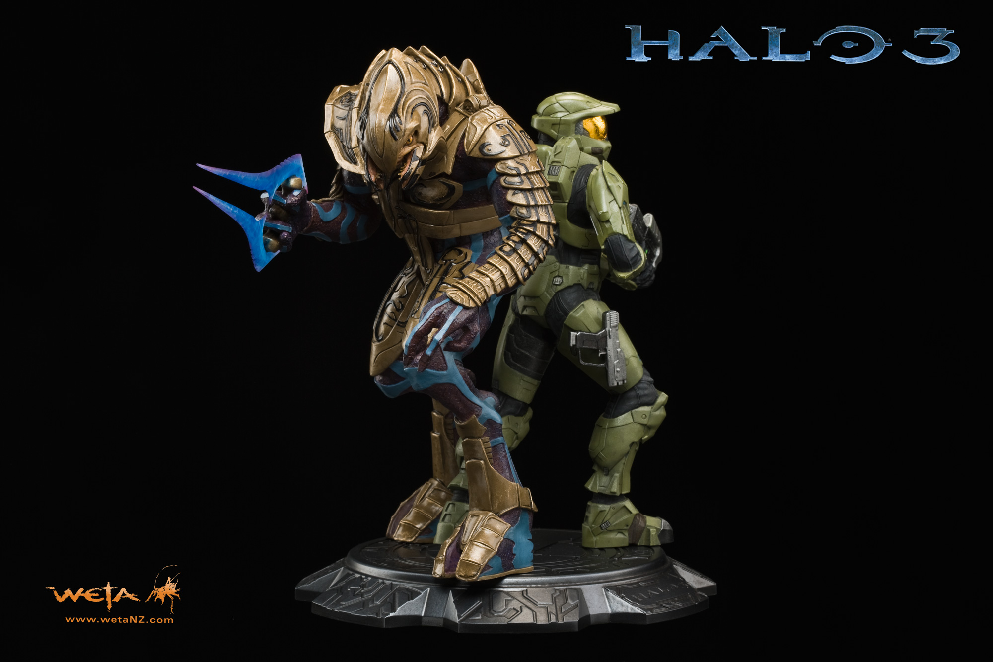 Weta Limited Edition Halo Statues.
