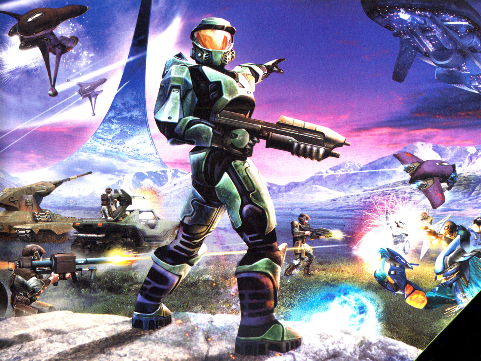 Нова 1 сюжет. Halo 2001. Хало игра. Halo игра 2001. Halo Combat Evolved.